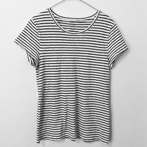 J Crew Classic Striped Tee